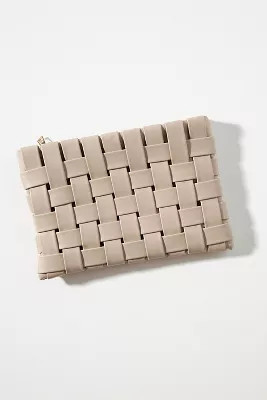 Lindy Woven Clutch | Anthropologie (US)