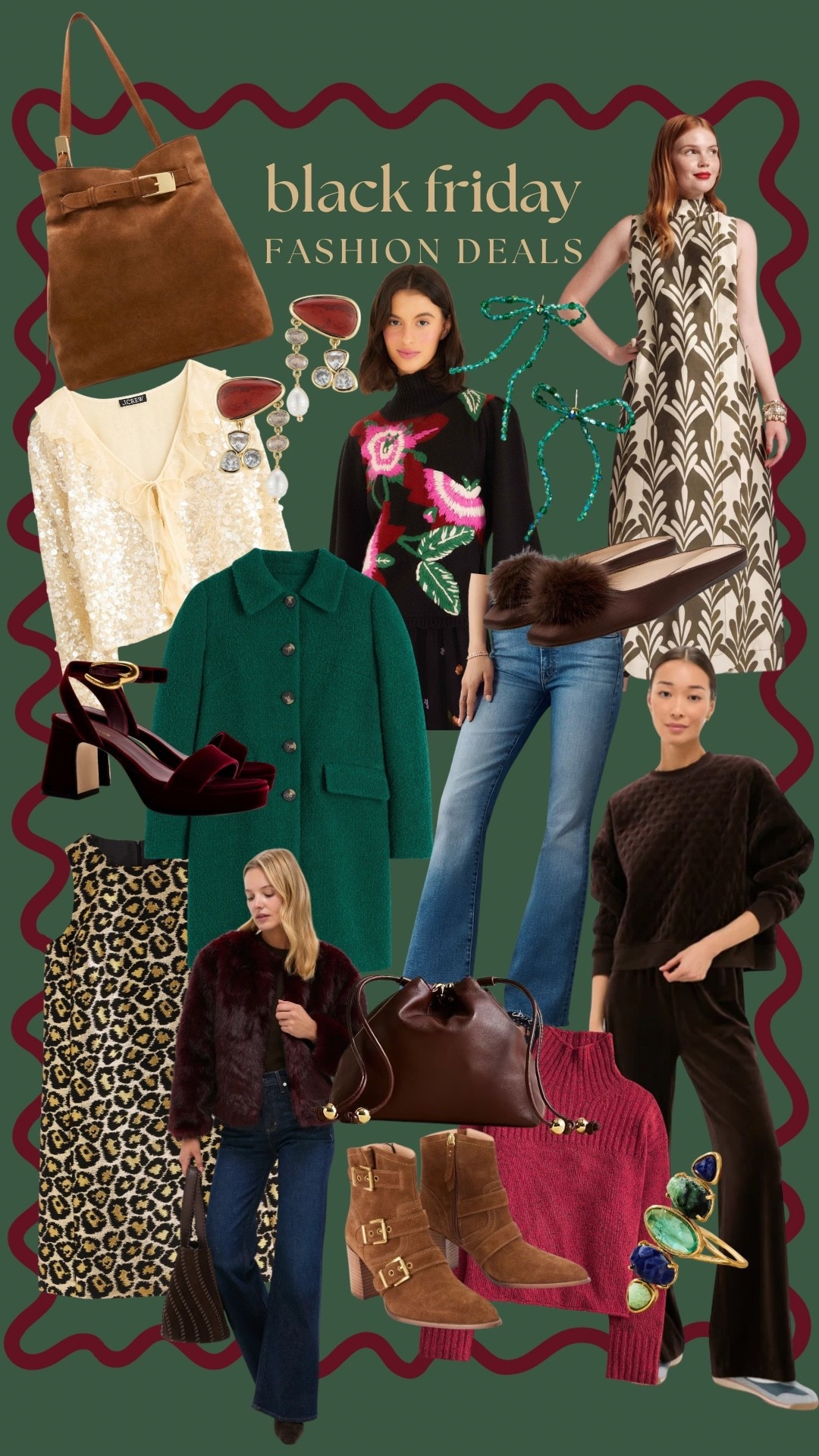 These are some of my favorite fashion Black Friday deals! Fun patterns, sparkle, and all the holiday glam on sale. 

#LTKootd #LTKGiftGuide #LTKCyberWeek