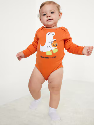 Long-Sleeve Graphic Bodysuit for Baby | Old Navy (US)