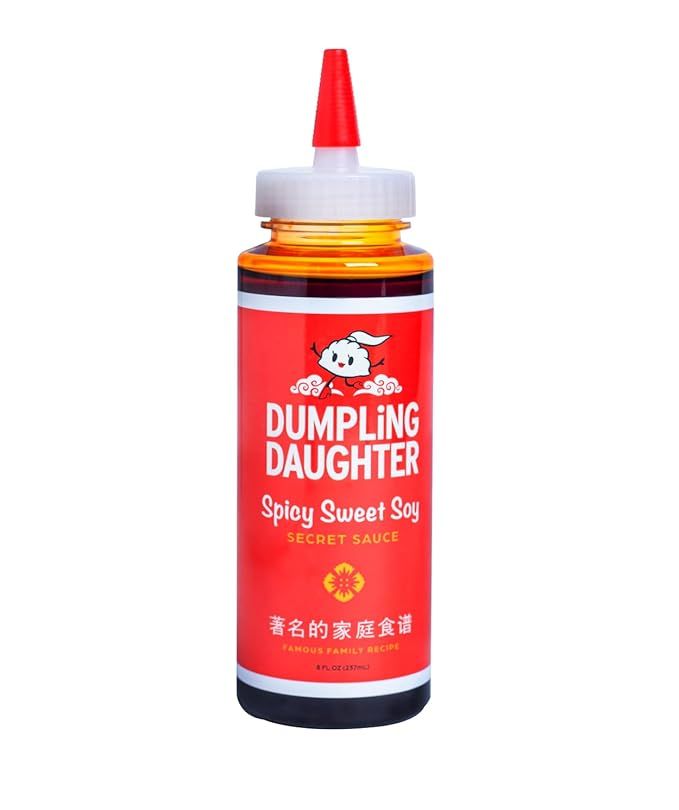 Dumpling Daughter - Spicy Sweet Soy Sauce (8 oz) - Brown Sugar Sweetened Dumpling Sauce Balanced ... | Amazon (US)