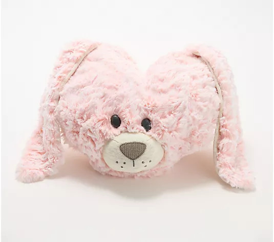 DEMDACO Heartful Hugs Weighted Plush Animal Heart Pillow - QVC.com | QVC