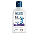 BLUE LIZARD Sport Mineral-Based Sunscreen Lotion - SPF 50+, Cream, Unscented, 8.75 Fl Oz | Amazon (US)