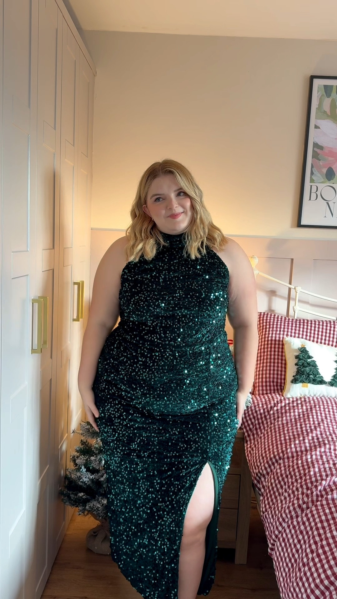 The perfect emerald Green Party dress! 

#LTKmidsize #LTKfestive #LTKuk