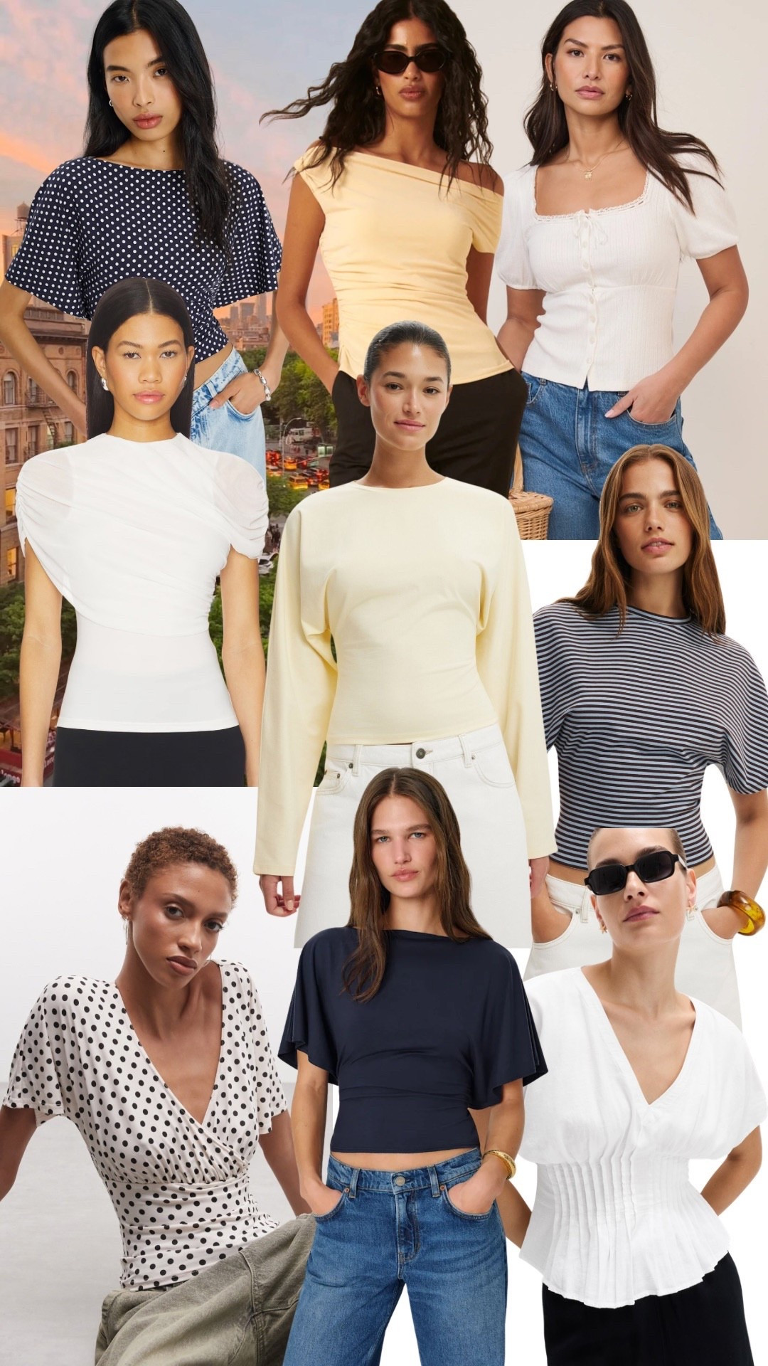 Modest summer tops (larger cup size friendly!) 

#LTKstyletip #LTKdatenight #LTKuk