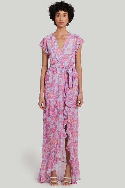 Johanna Maxi Dress in Midsummer Print | Amanda Uprichard
