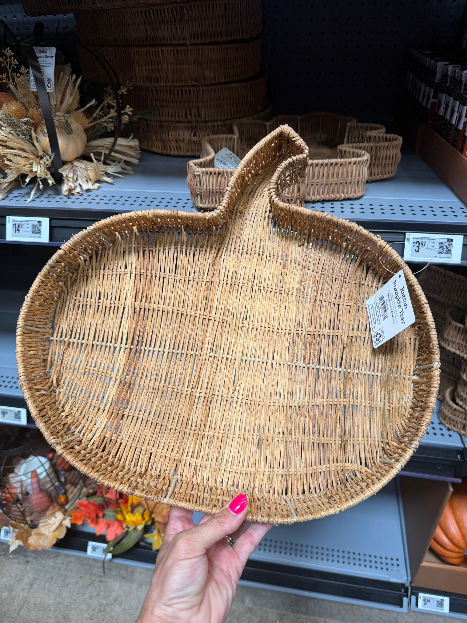 Super affordable fall finds! Love this wicker pumpkin tray!

#LTKSeasonal #LTKHome