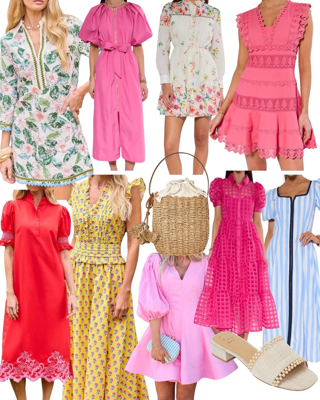 Dress season, we are so ready for you!!!
This yellow dress is a stunner.
Block print 🌸
Perfect bucket bag giving Chloe vibes. 

#LTKSeasonal #LTKdayinmylife