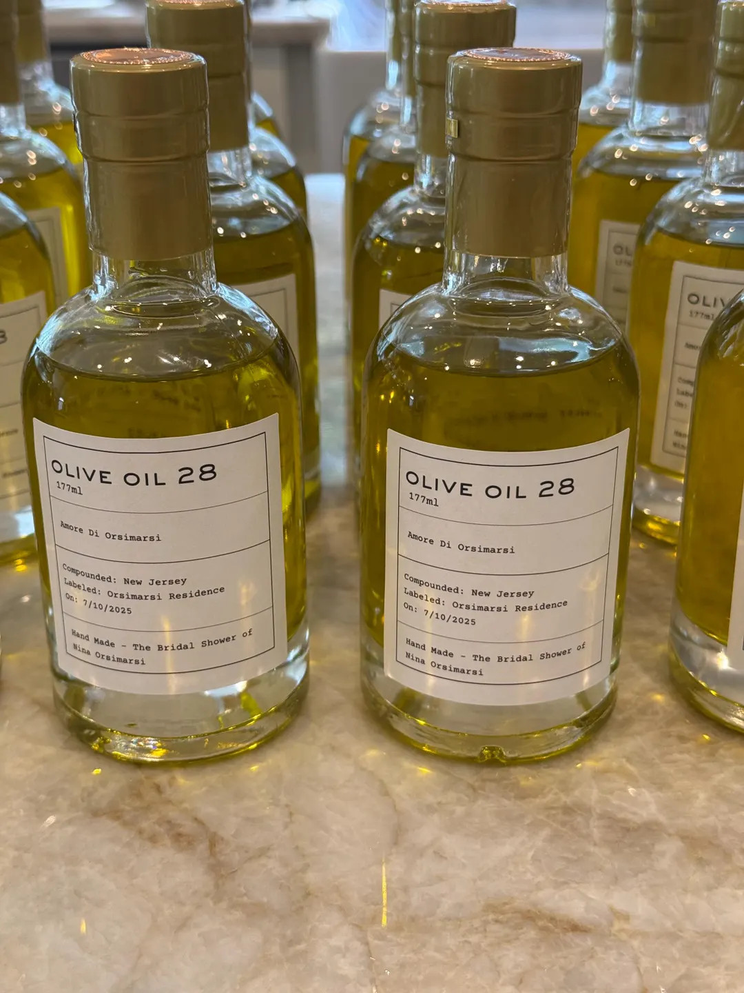 Olive Oil Favor Label Template - Editable Canva Bridal Shower Favor Tag - Custom Bottle Label for... | Etsy (US)