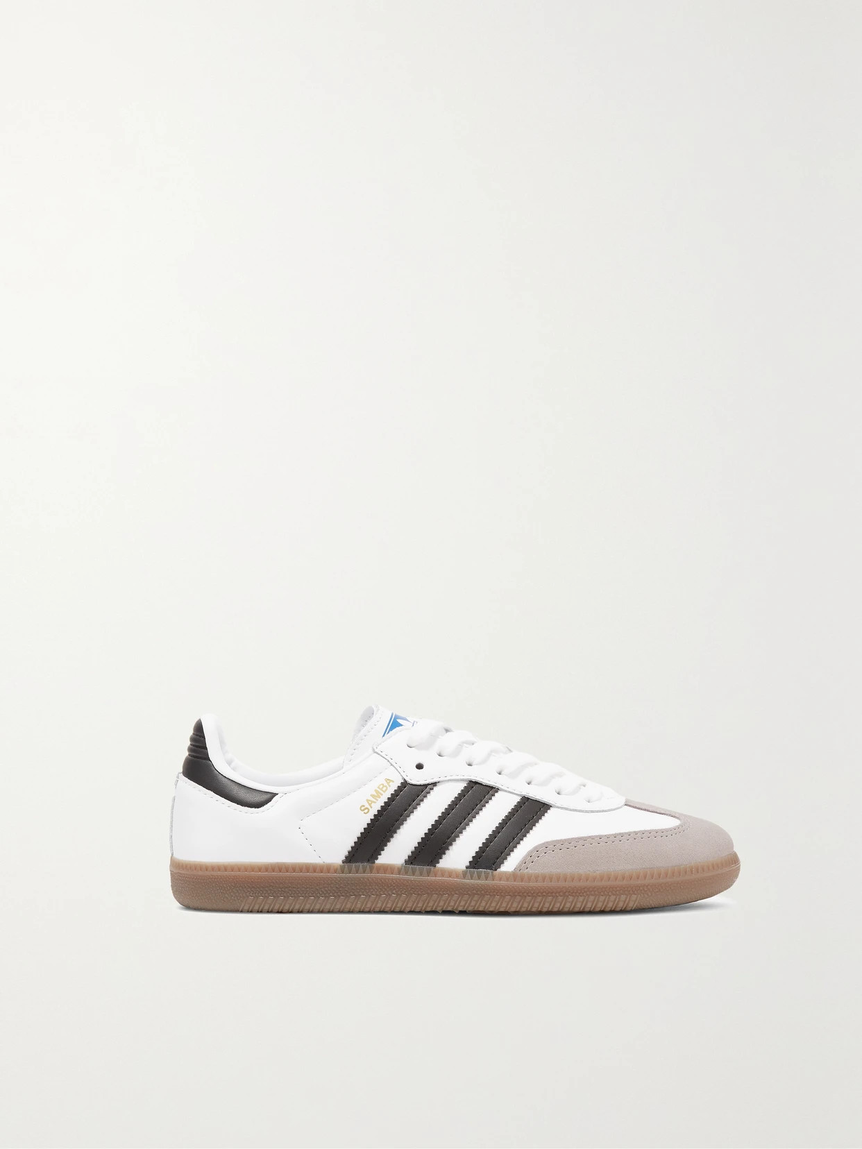 adidas Originals - Samba Og Leather And Suede Sneakers - White | NET-A-PORTER (UK & EU)