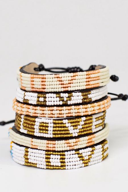 I cant get of these handmade it glass bead love bracelets, by artisan mothers in Maasai.  The perfect Valentines day gift! They bring me so much joy every time I slip one onto my wrist.

#Competition #LoveBracelets #ValentinesDay #ValentinesGift #GiftsForHer

#LTKFind #LTKunder50 #LTKGiftGuide