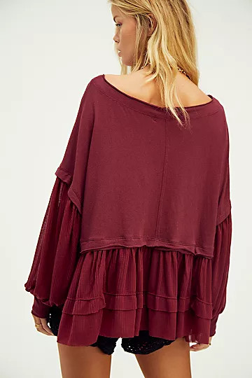 We The Free Sierra Long-Sleeve Tee | Free People (Global - UK&FR Excluded)