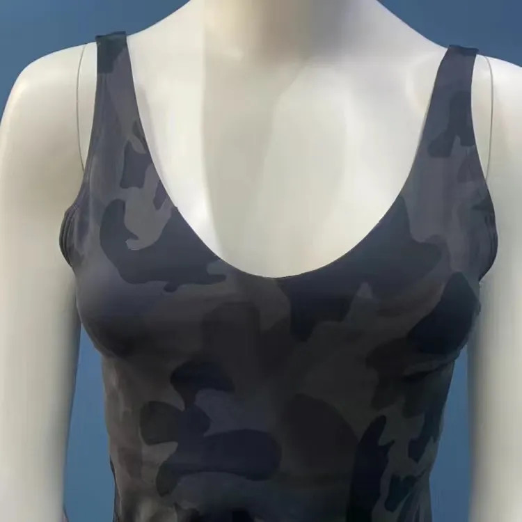 LL Align Tank Top U Bra Yoga Outfit Women Summer Sexy T Shirt Solid Sexy Crop Tops Sleeveless Fas... | DHGate