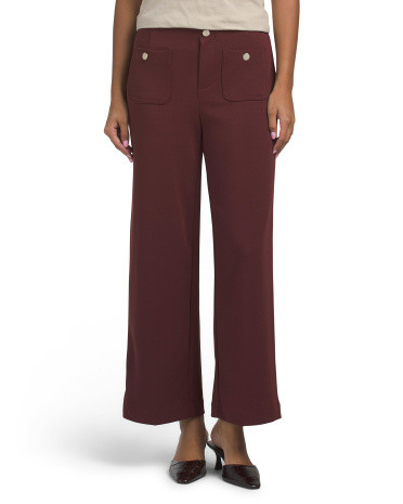Ponte Twill Pants | TJ Maxx