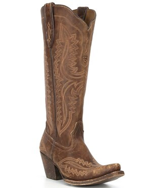 Women's Casanova Tall Leather Western Boots | Dillard's