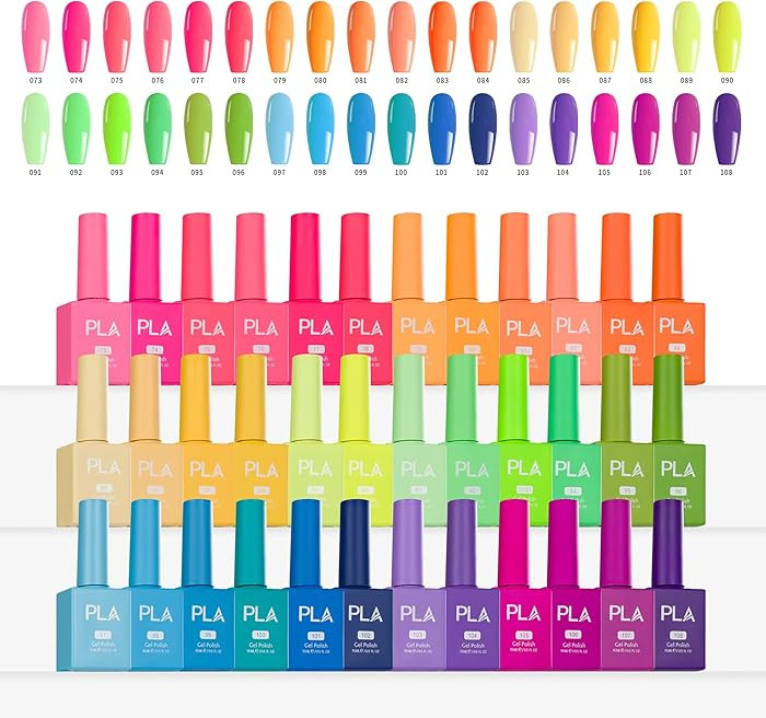 PLA Gel Nail Polish What Happens in Vegas 36 Polish Collection | Amazon (US)