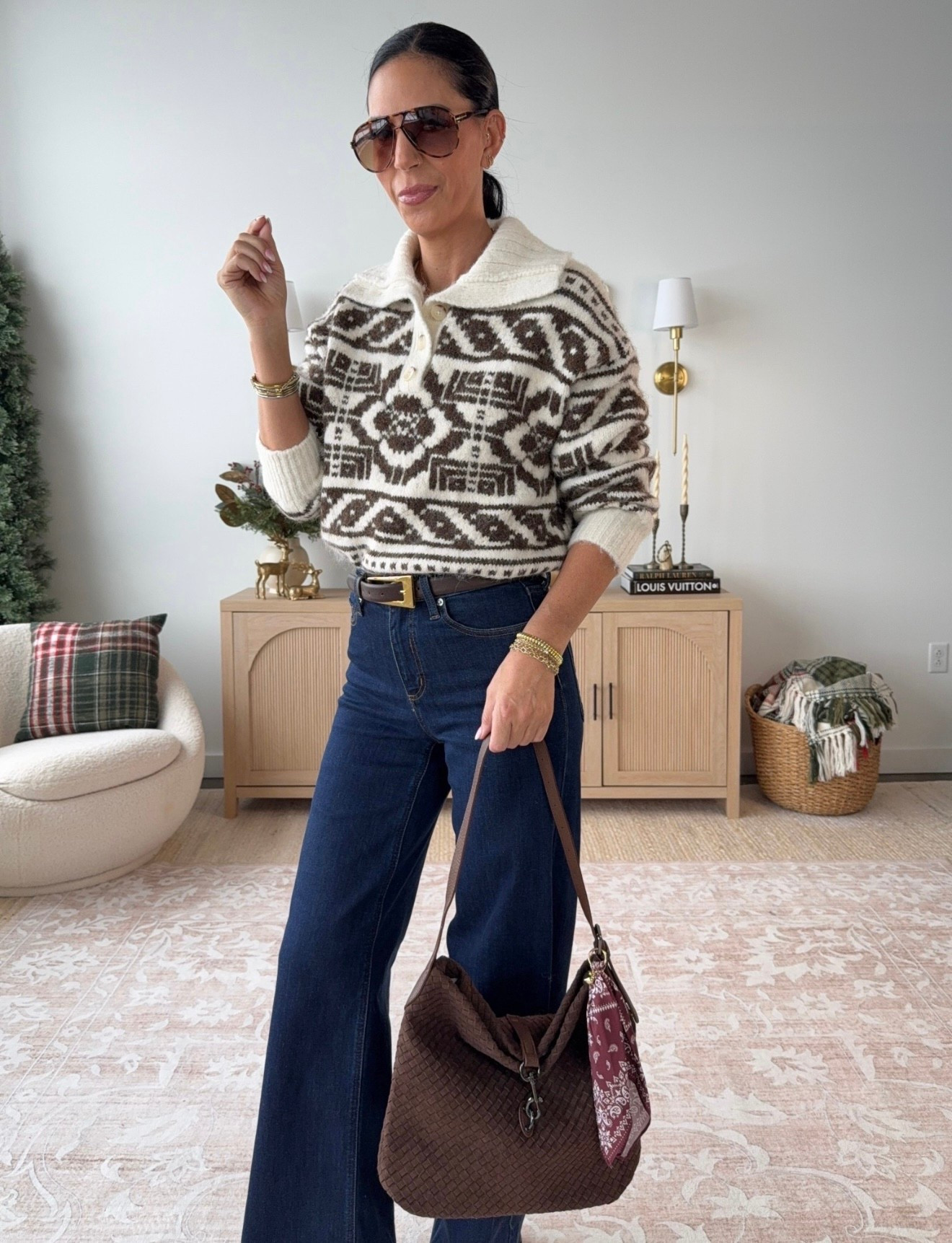 Ralph Lauren vibes for a fraction of the price. A warm and cozy insanely soft sweater worth every penny! 
Wearing a small 
Denim - wearing a small 

#LTKHoliday #LTKU #LTKOver40 #LTKFindsUnder50 #LTKTall #LTKFindsUnder100