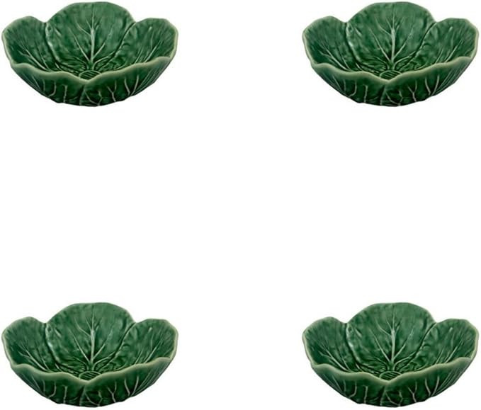 Bordallo Pinheiro Cabbage Bowl 12 - Set of 4 | Amazon (US)