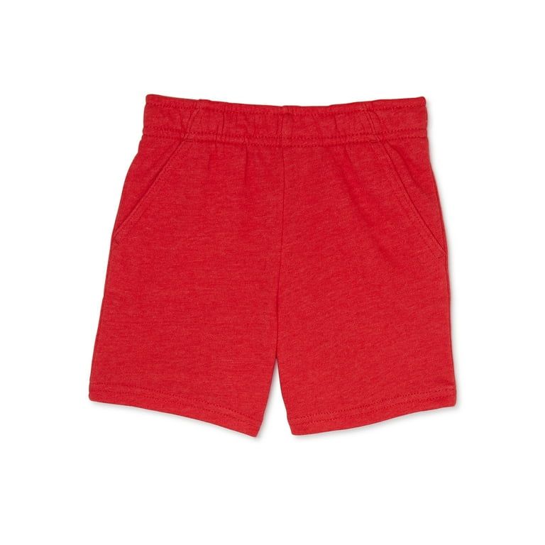 Garanimals Toddler Boy French Terry Solid Shorts, Sizes 18M - 4T - Walmart.com | Walmart (US)