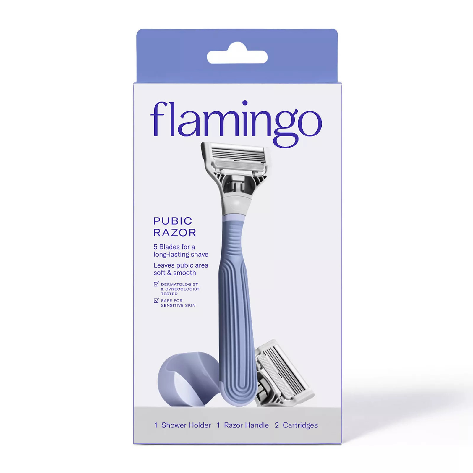Flamingo Pubic Razor, Purple | Kohl's
