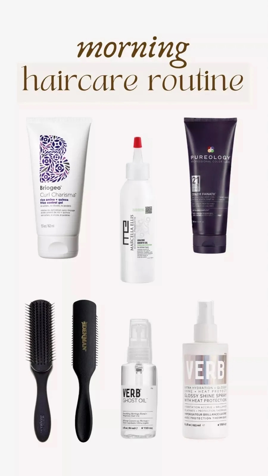 Everything I Used in My Morning Haircare Routine - Haircare favorites - favorite brush

#LTKBeauty #LTKselfcare #LTKSeasonal