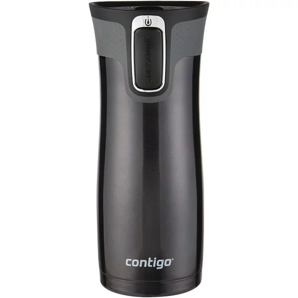 Contigo West Loop Stainless Steel Travel Mug with AUTOSEAL Lid Black, 16 fl oz. - Walmart.com | Walmart (US)