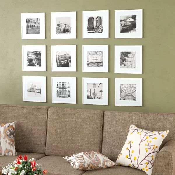 12 Piece Noland Matted Picture Frame Set (Set of 12) | Wayfair North America