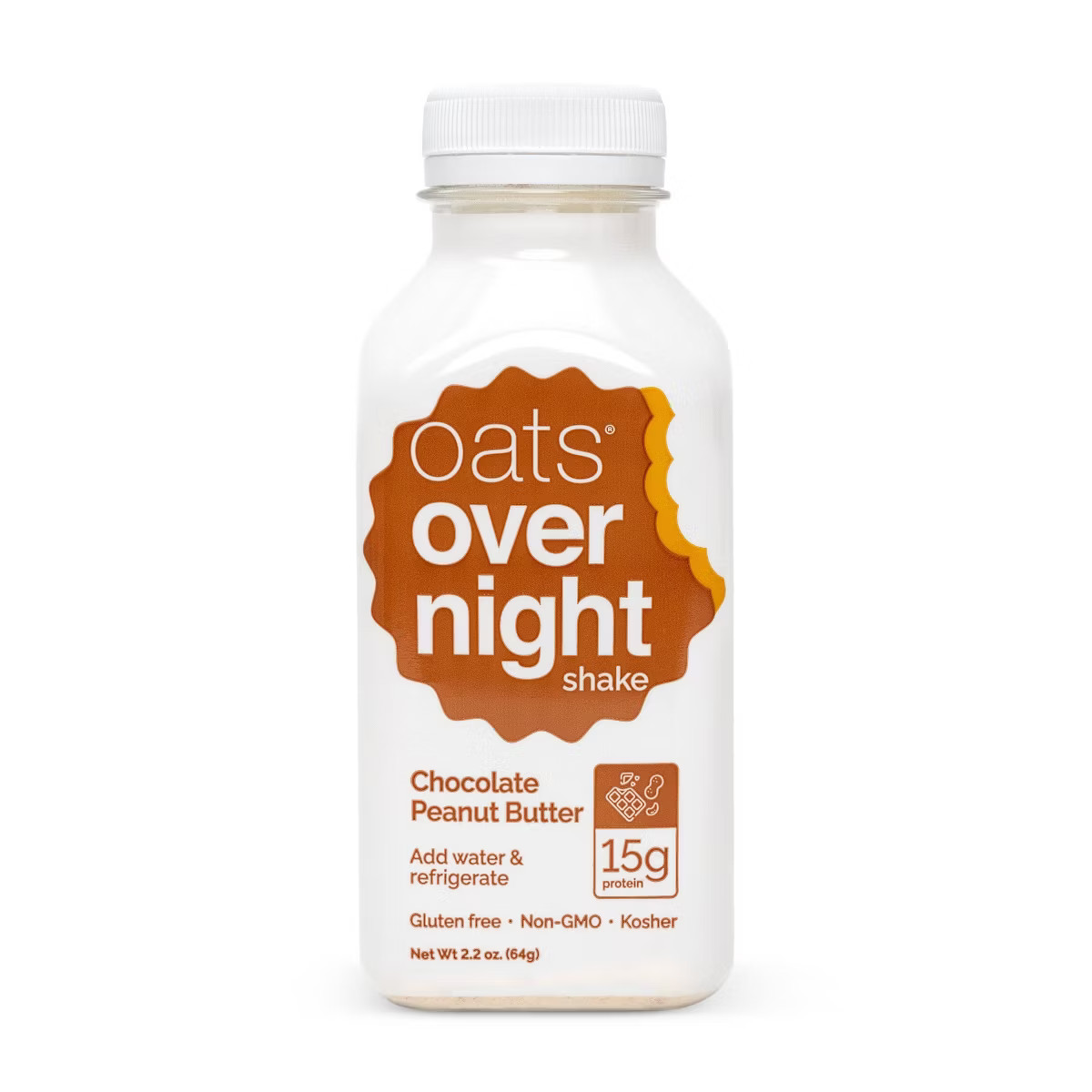 Oats Overnight Shake Chocolate Peanut Butter - 2.2oz | Target