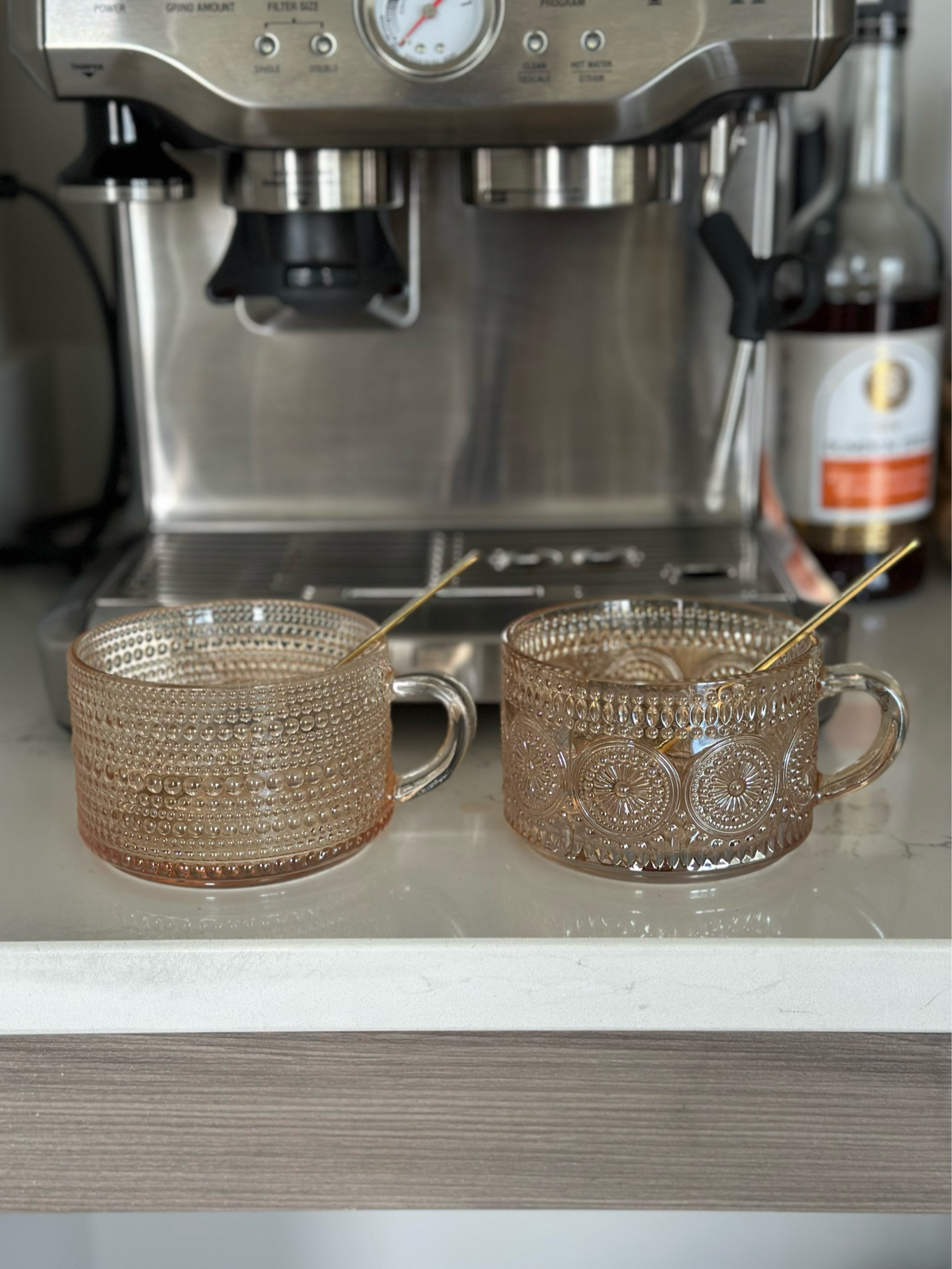 The cutest mug set with gold spoons :) This set is the amber color, but comes in several other colors.

#LTKGiftGuide #LTKhome #LTKfindsunder50