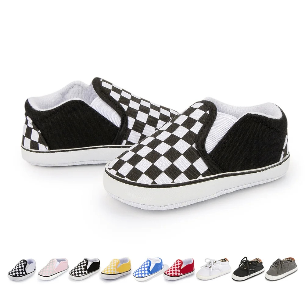 HsdsBebe Baby Girls Boys Shoes Infant Canvas Sneakers Soft Sole Casual First Walkers Crib Shoes 0... | Walmart (US)