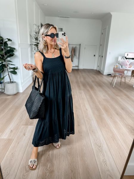 Everyone needs a classic black maxi dress in their closet 🖤

#LTKFindsUnder50 #LTKTravel #LTKStyleTip