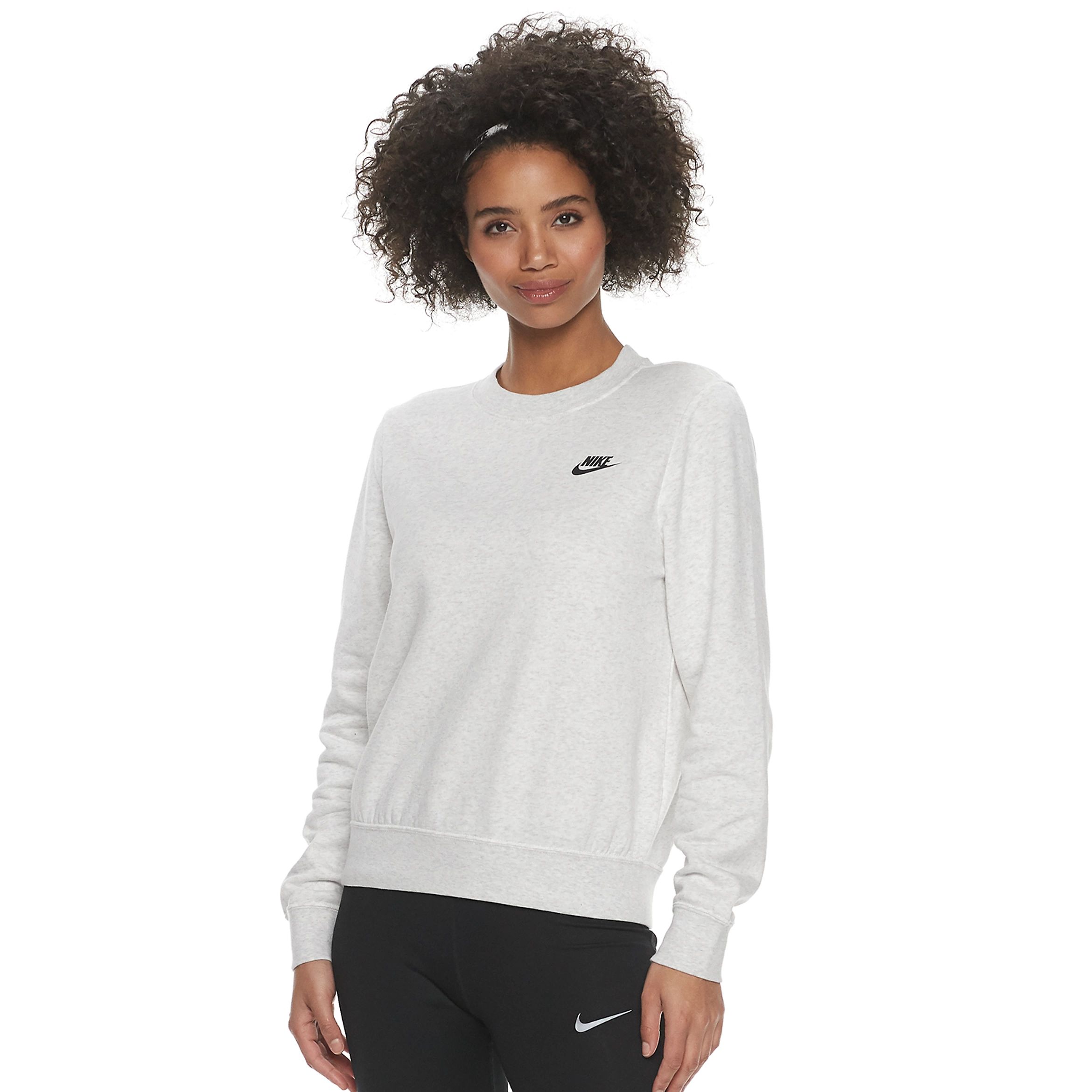 Women's Nike Sportswear Fleece Crewneck Top | Kohl's