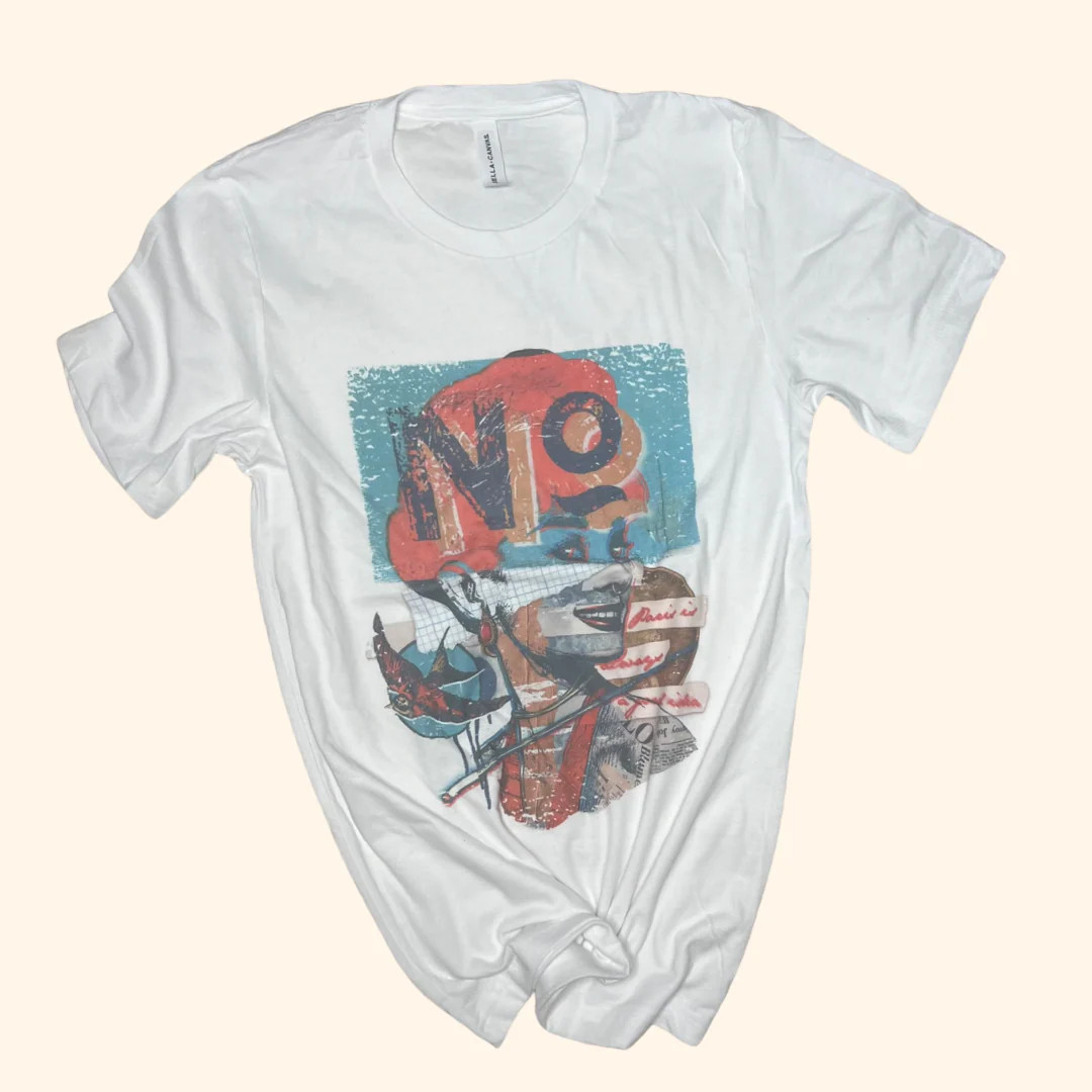 Audrey in Paris Graphic T-shirt ( Vintage Feel ) Band Tee | Sassy Queen