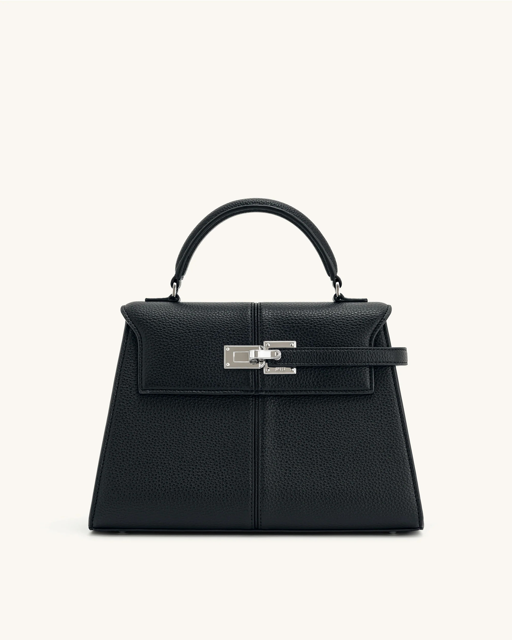 Elise Large Top Handle Bag - Black | JW PEI US