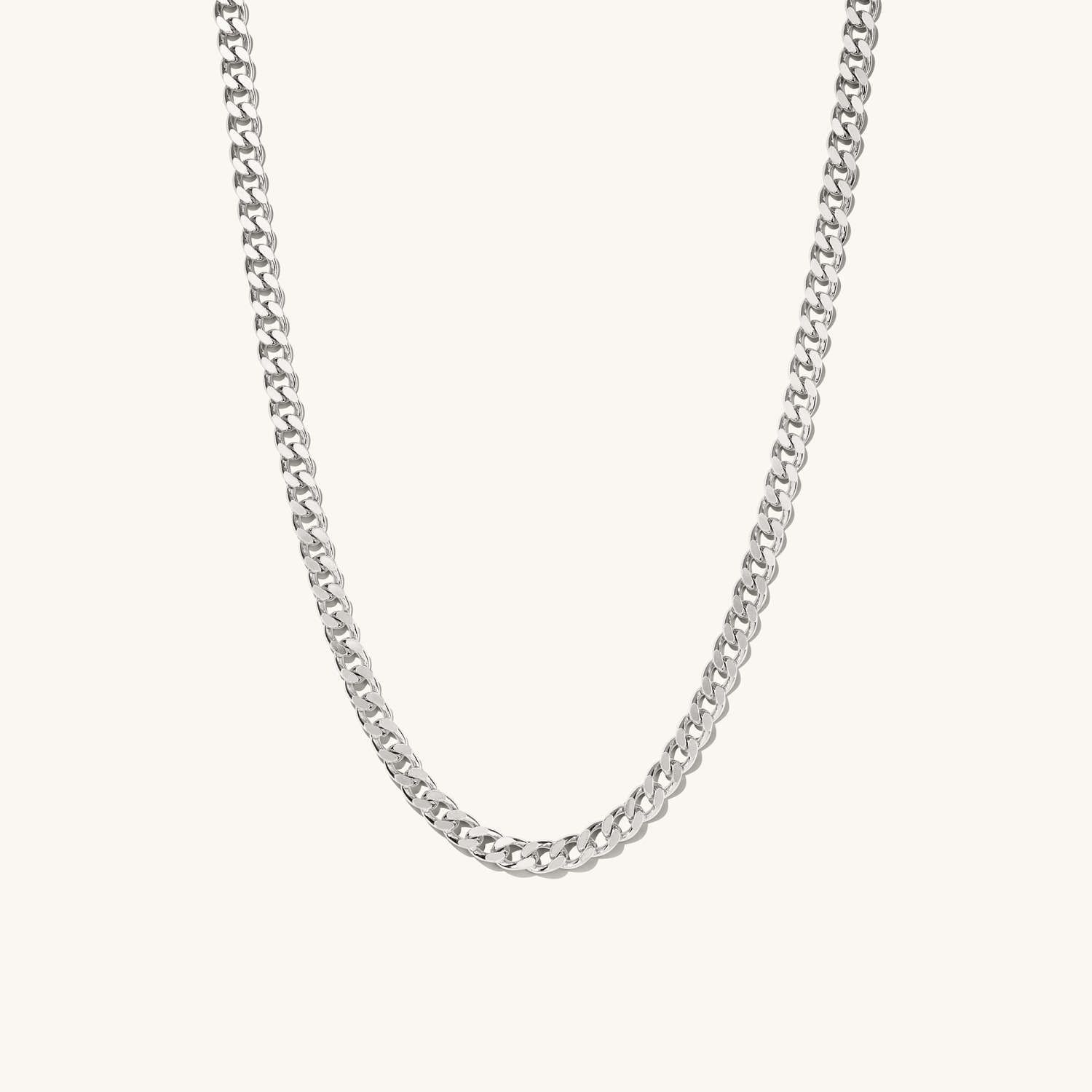 5mm Curb Chain Necklace | Mejuri (Global)