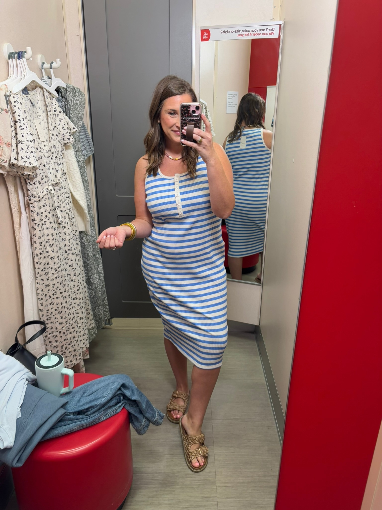 This striped dress is on sale for only $19!! 💙 comfy, cute, and perfect with sandals!!

@Target spring, summer, summer dresses, beach vacation outfit

#LTKootd #LTKSaleAlert #LTKSeasonal