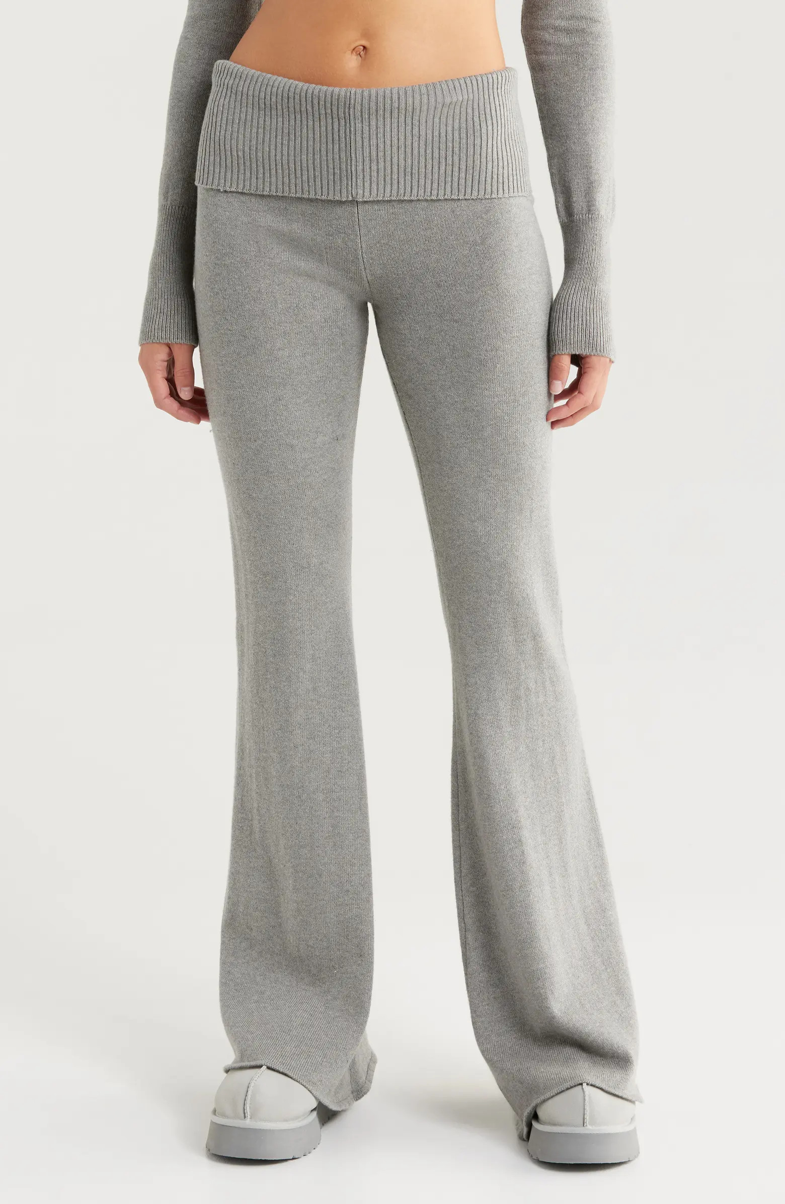 Florence by Mills Foldover Cotton Blend Leggings | Nordstrom | Nordstrom
