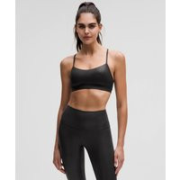 Flow Y Bra Nulu Light Support, A-C Cups Ribbed Shine | Lululemon (US)