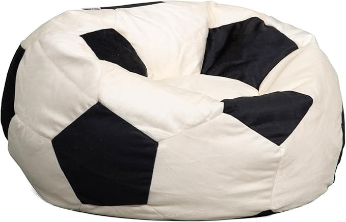 Big Joe Sports Ball Child-Sized Bean Bag Chair, Soccer Ball Plush, Soft Polyester, 2.5 feet | Amazon (US)