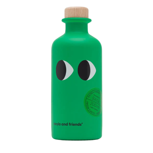 Extra Virgin Olive Oil with Basil by Yiayia and Friends | Mochi Kids