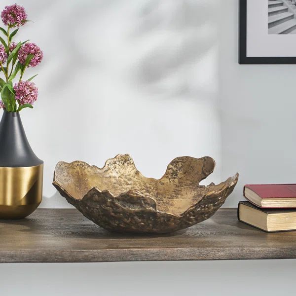 Temecula Handmade Aluminum Decorative Bowl | Wayfair North America