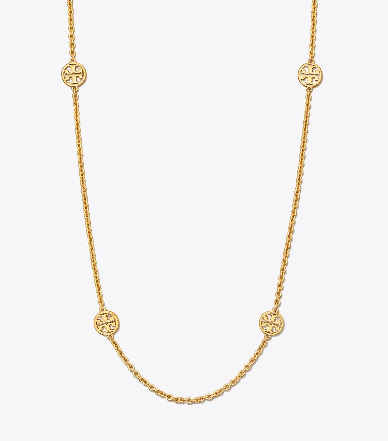 Tory Burch Delicate Logo Necklace: Women's Accessories | Tory Burch (US)