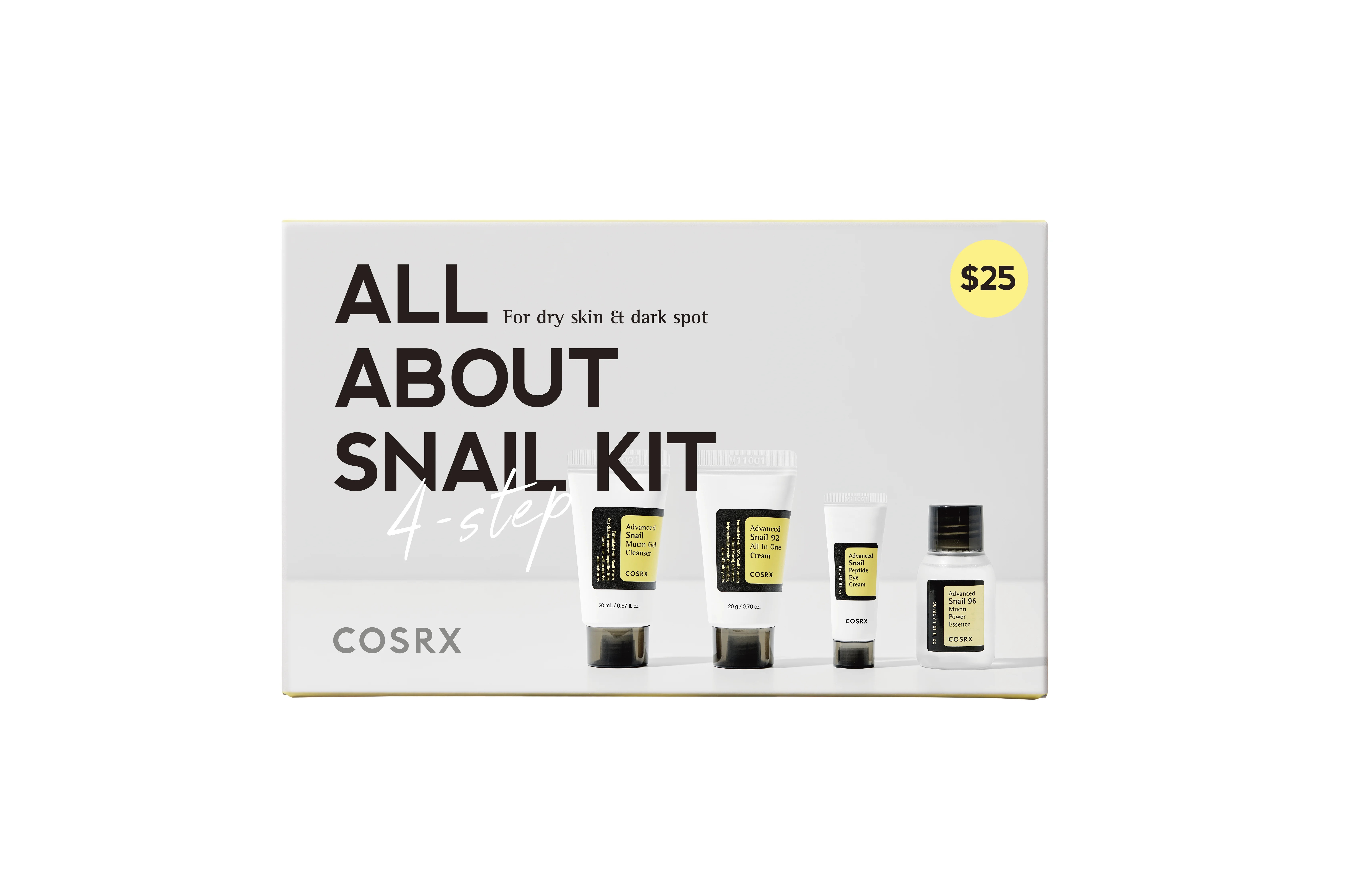 COSRX All About Snail Kit (4 Step) | Walmart (US)