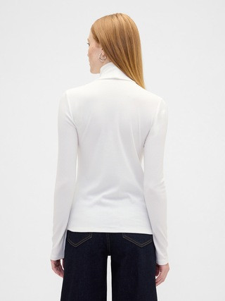 Ribbed Turtleneck T-Shirt | Gap Factory