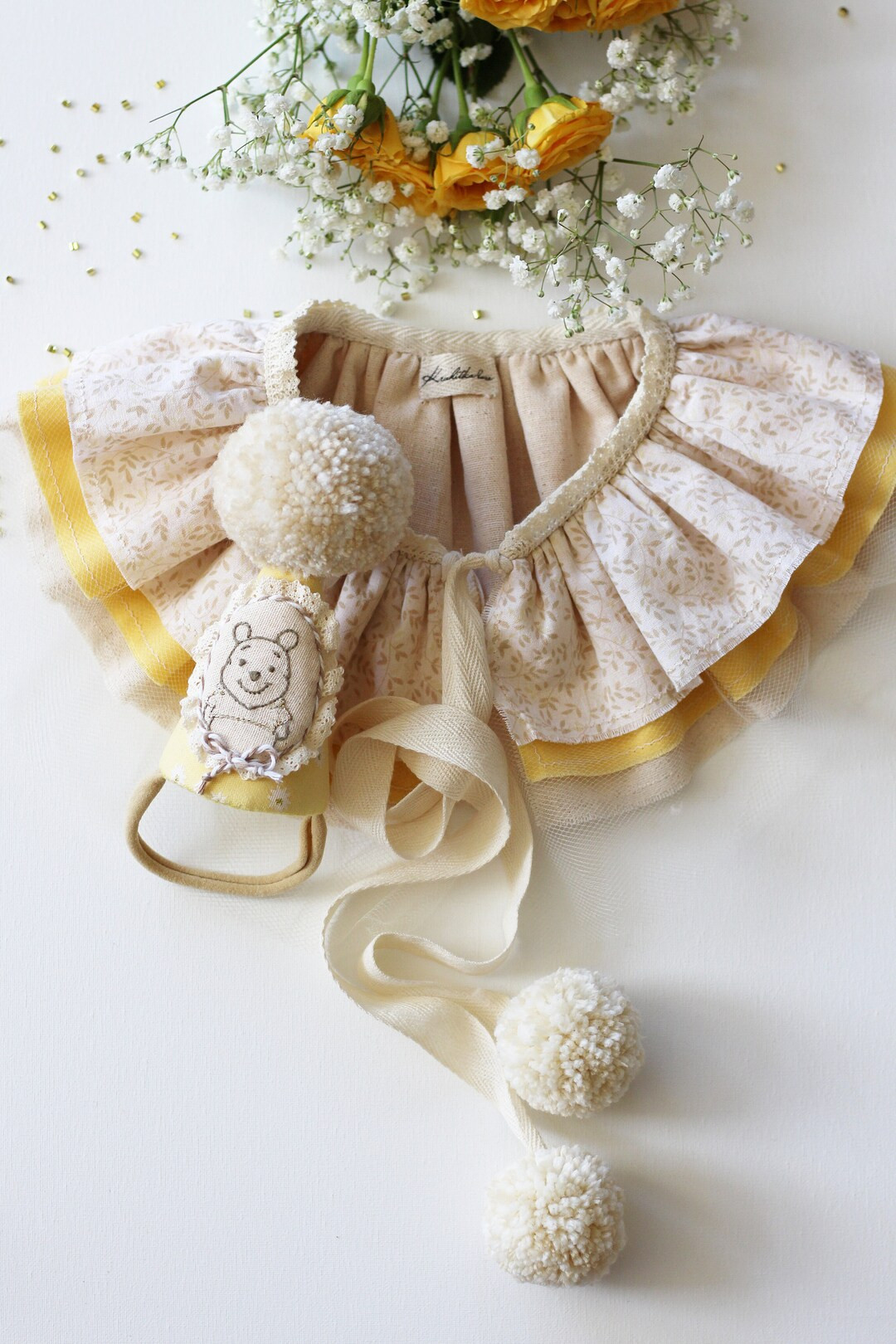 Birthday Partyhat,bear Partyhat, 1st Birthday Party Set , Party Hat and Cape, Pompom Cake Toppers... | Etsy (US)