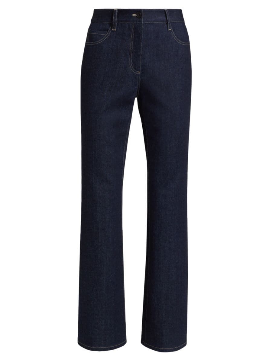 Corette High-Rise Stretch Flare Jeans | Saks Fifth Avenue (UK)