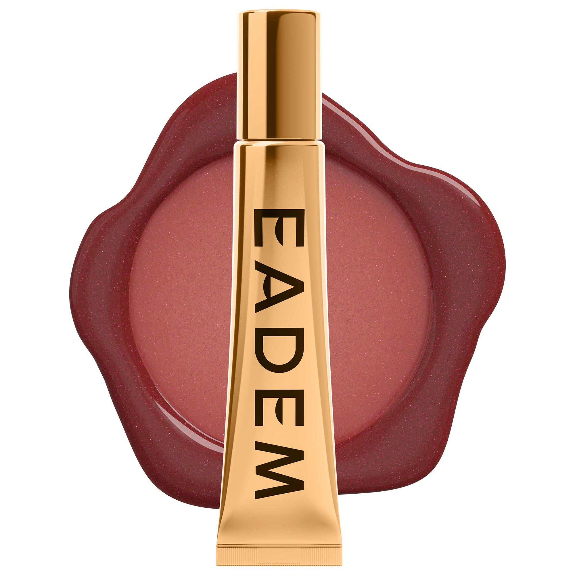 EADEM Le Chouchou Exfoliating + Softening Peptide Lip Balm Pain au Chocolat - caramelized brown with shimmery pink 1/1 | Sephora (US)