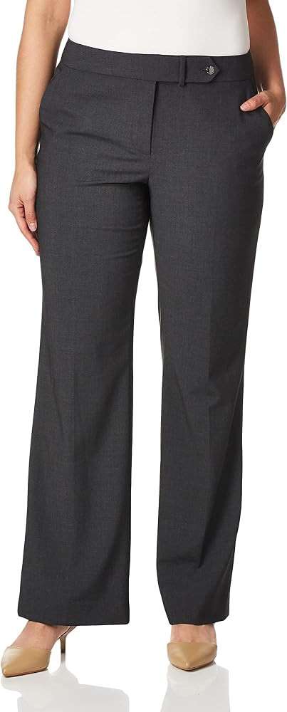 Calvin Klein Straight-Leg Classic Business Casual Pants for Women | Amazon (US)