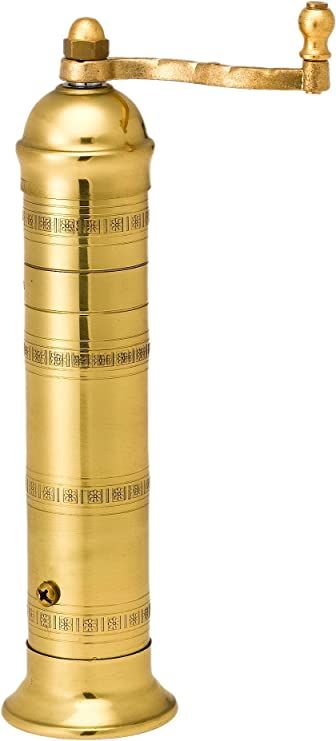 Pepper Mill Imports Atlas Pepper Mill, Brass, 9" | Amazon (US)