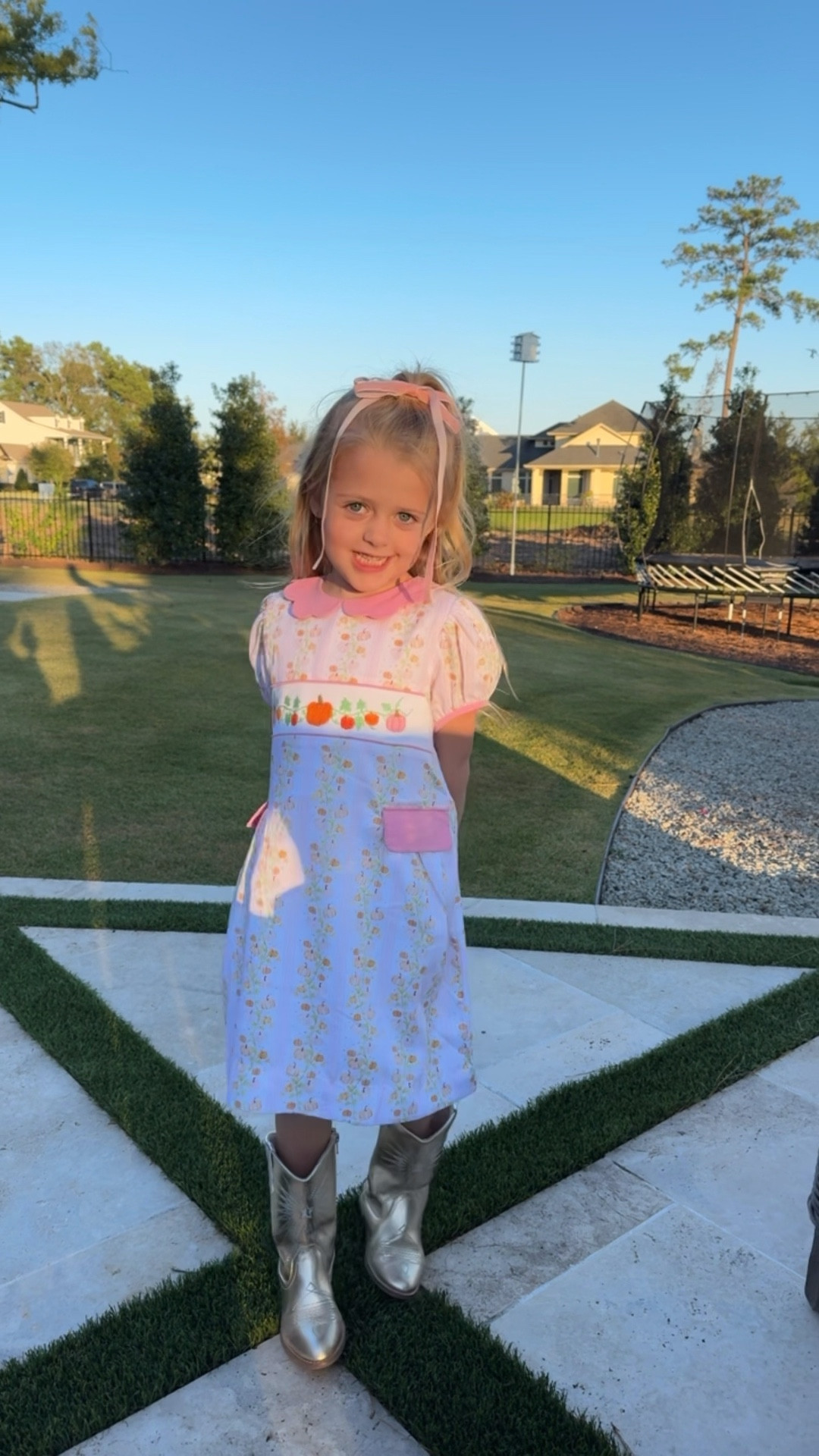 brynnie’s adorable thanksgiving dress & boots 🤍 code JESSCRUM works for smocked flamingo! 

toddler girl fashion, baby girl, toddler outfit inspo, thanksgiving dress 

#LTKootd #LTKHoliday #LTKKids