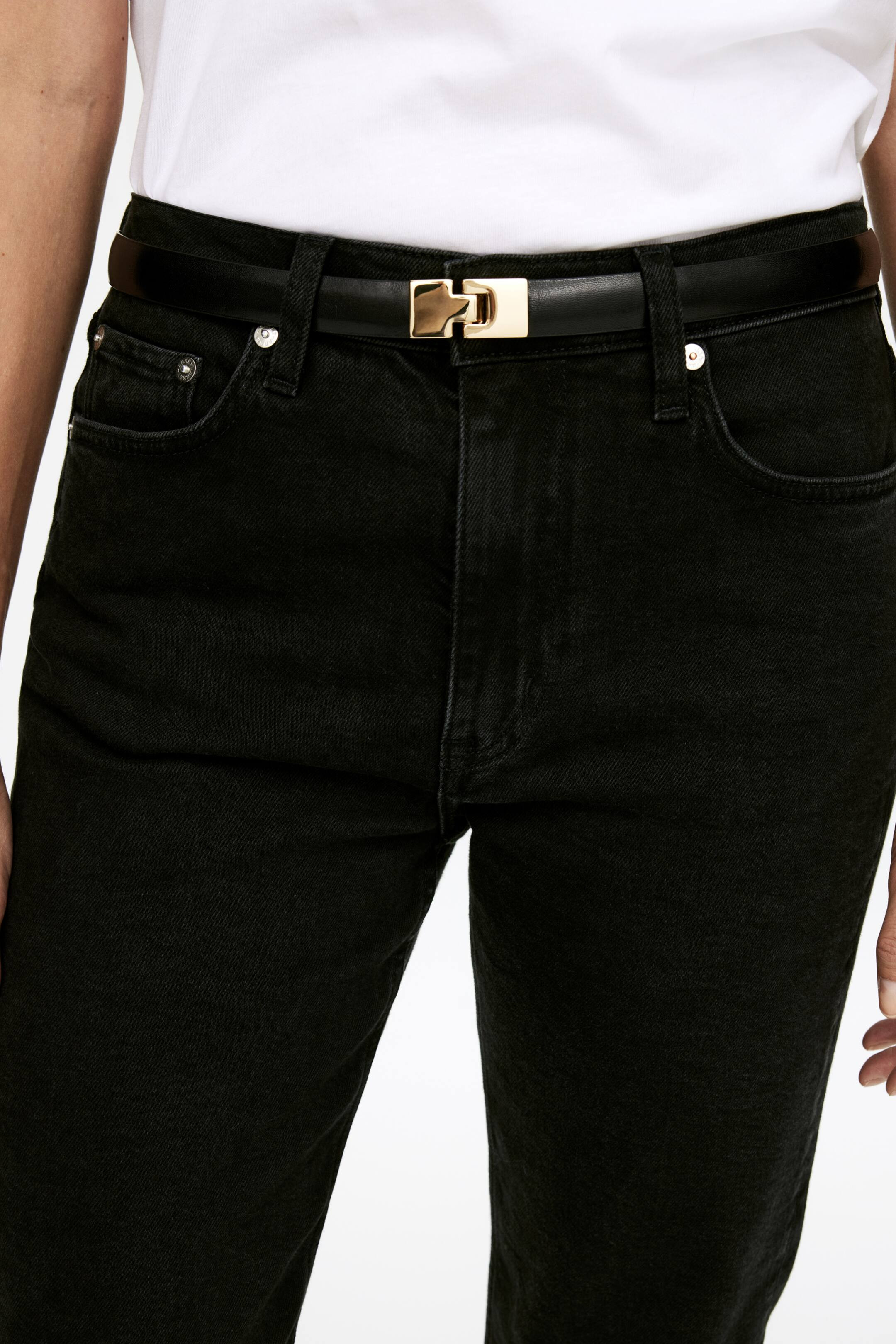 Buckle Leather Belt | H&M (UK, MY, IN, SG, PH, TW, HK)